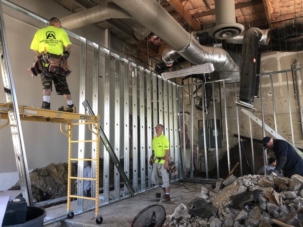 Drywall Texture Match & Repair — ARIAS INTERIOR SYSTEMS