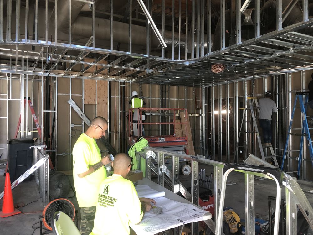 Drywall & Metal Framing — ARIAS INTERIOR SYSTEMS