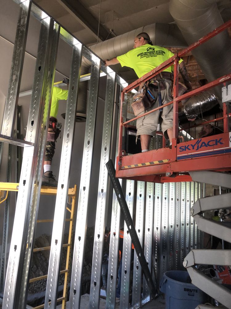 Smooth Finish Drywall Wall — ARIAS INTERIOR SYSTEMS